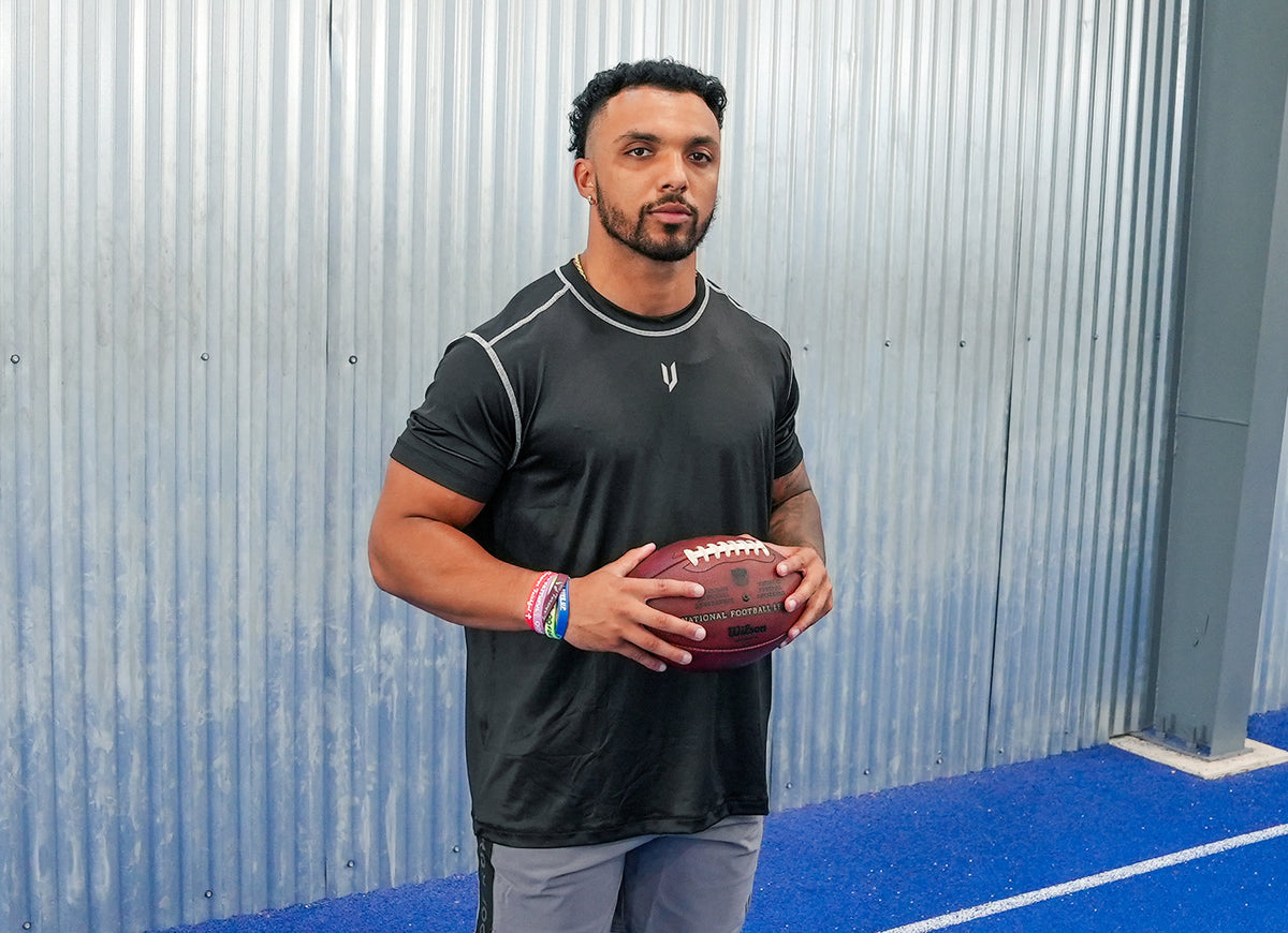 Iron Joc Signs It's Newest Ambassador Badger Running Back Chez Mellusi