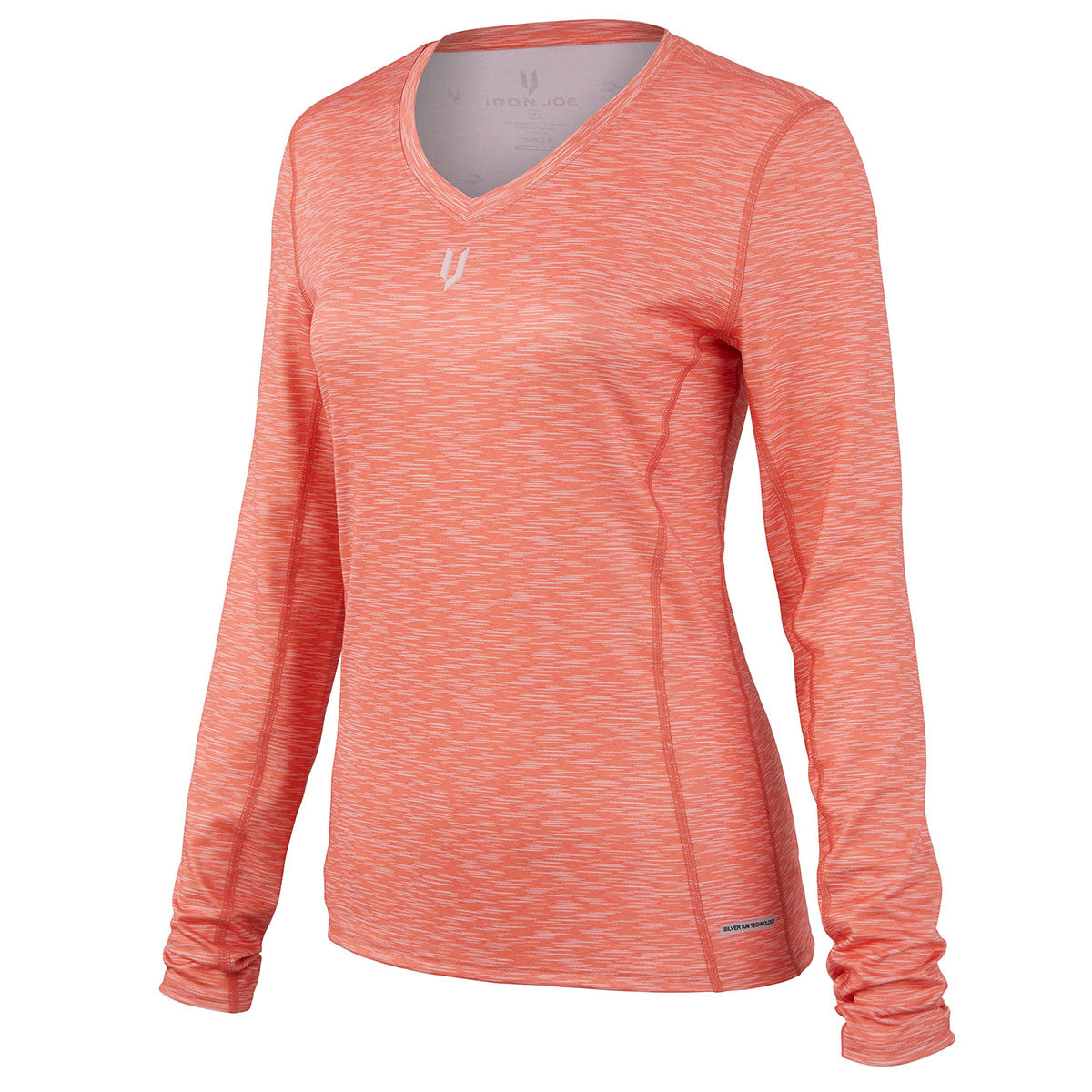 Women's Long Sleeve V-Neck T-Shirt– Iron Joc Apparel
